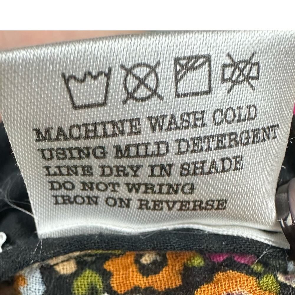 Olivia James The Label Floral Emory Blouse Womens Small Multicolor  Cotton - Picture 4 of 8